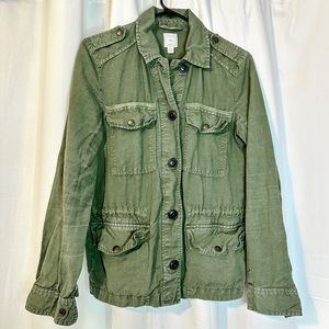 Gap Army Green Jacket